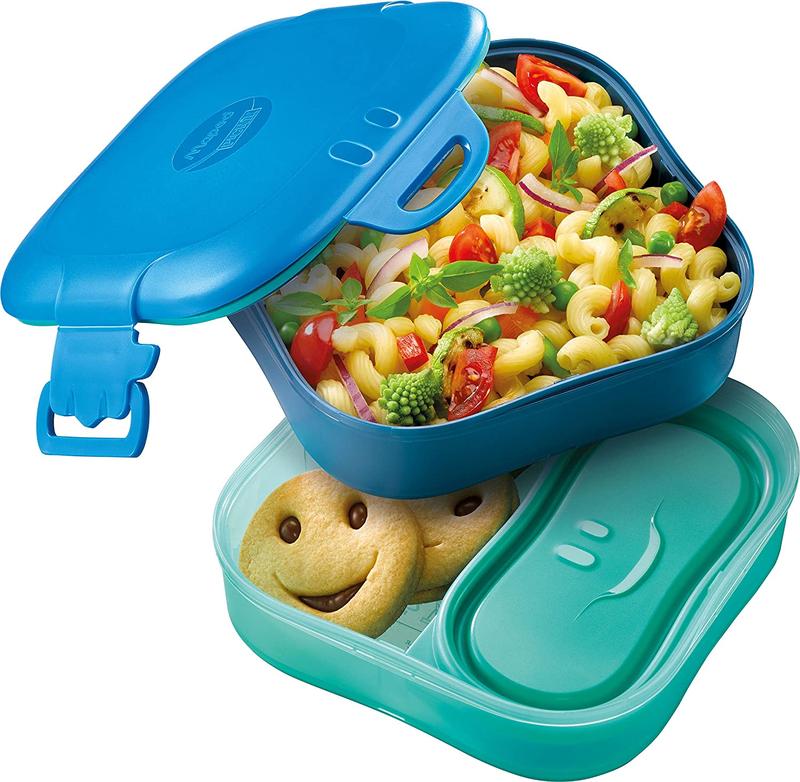 Lunch Box - 3 In 1 Blue\Light Green