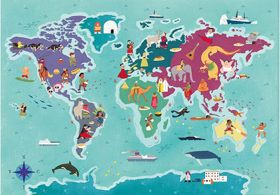Puzzle Customs & Traditions Of The Maps