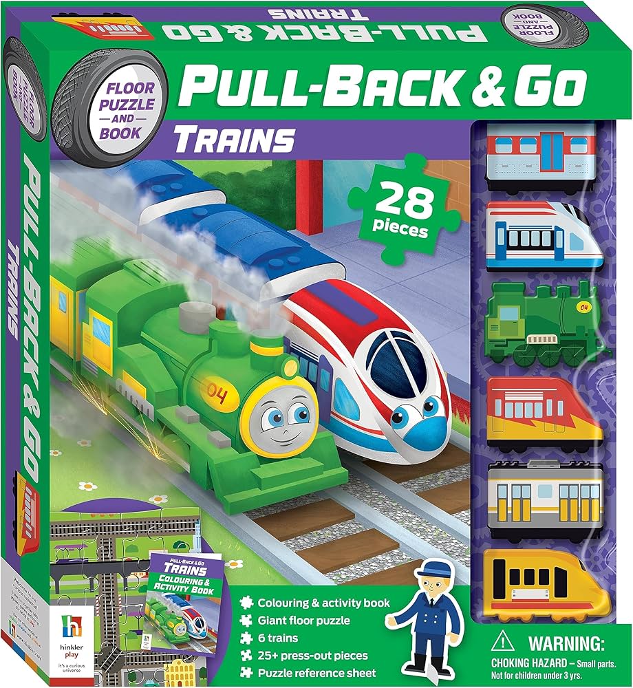Pull Back & Go - Trains