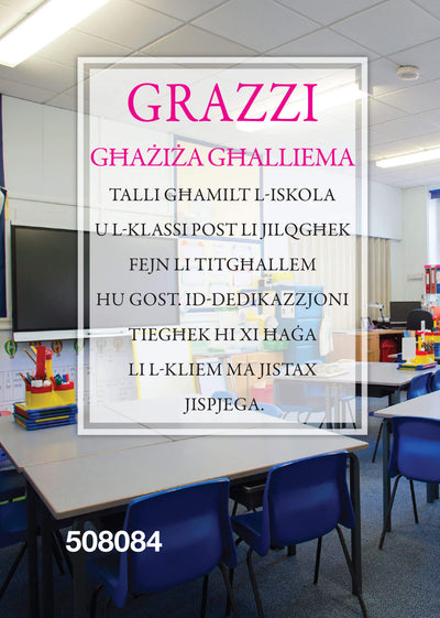 Grazzi Għażiża Għalliema