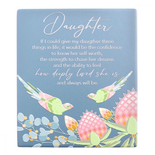Verse Plaque - Daughter