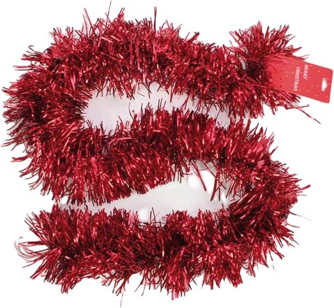 Red Christmas Garland XL 200x10cm