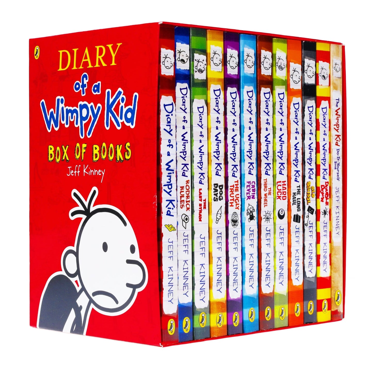 Diary Of A Wimpy Kid Collection 12 Books Box Set