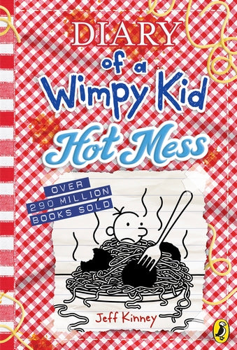 Diary Of A Wimpy Kid - Hardback - Hot Mess - Book 19