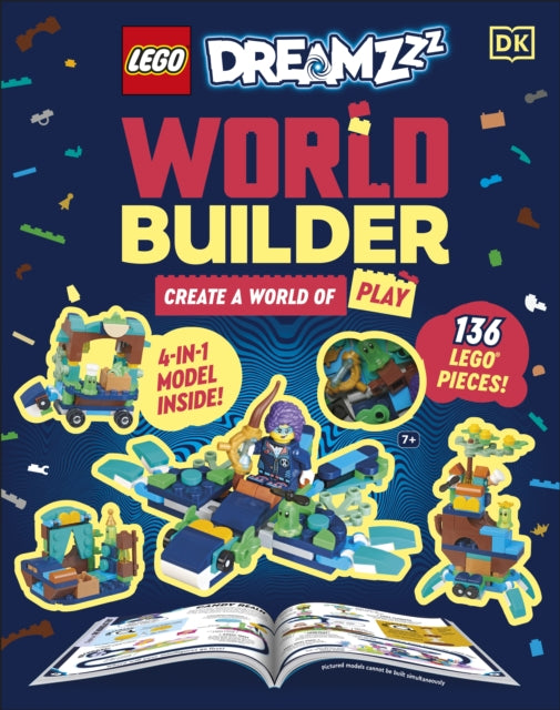 LEGO DreamZzz World Builder Create a World of Play with 4-in-1 Model and 150 Build Ideas