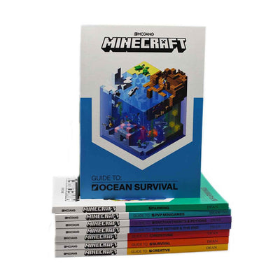 The Official Minecraft Guide Collection 8 Books Box Set
