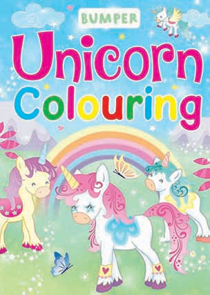 Bumper Unicorn Colouring