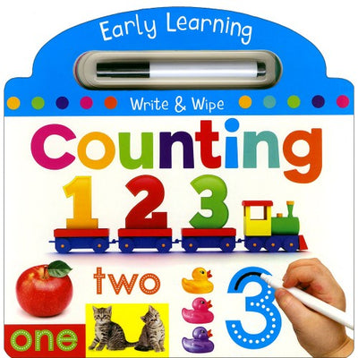 Early Learning Write & Wipe - Counting 123