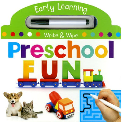 Early Learning Write & Wipe Preschool Fun