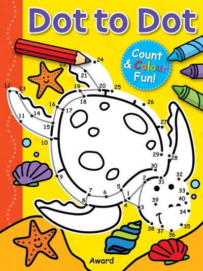 DOT TO DOT COUNT & COLOR FUN