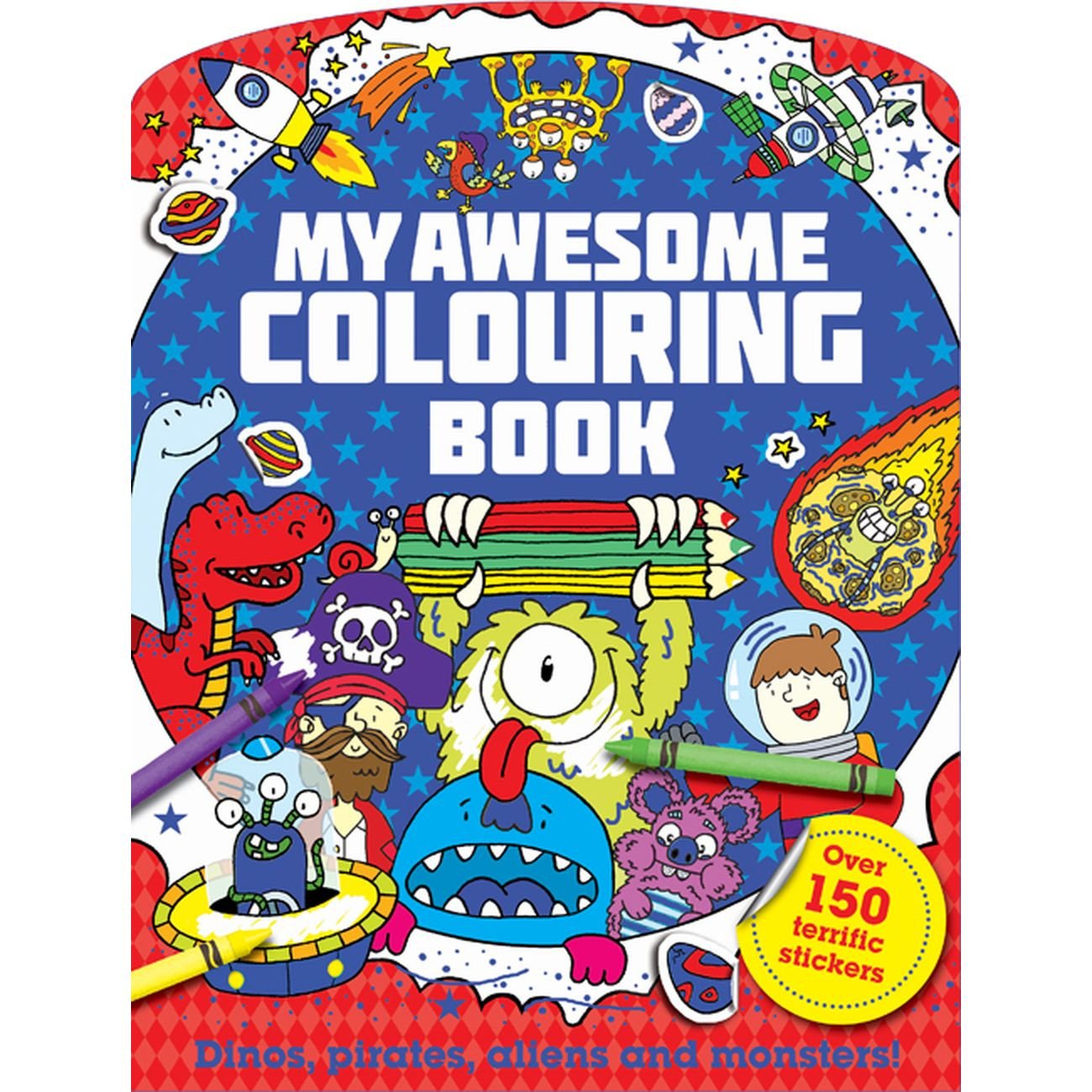 My Mega Awesome Colouring Book