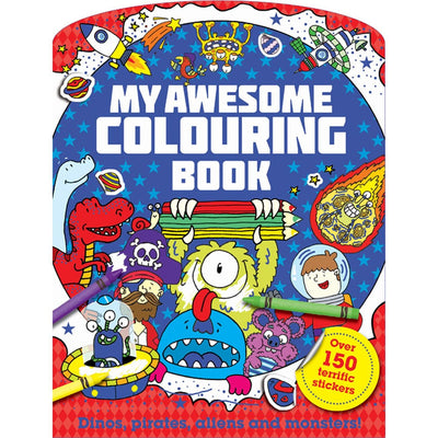 My Mega Awesome Colouring Book