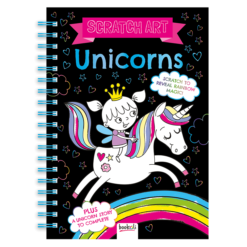 Scratch Art Unicorn