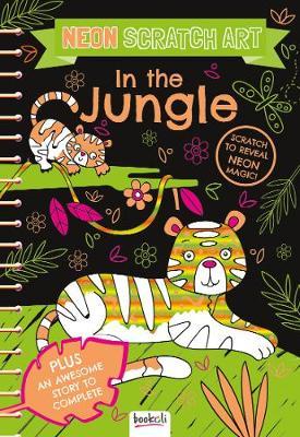 Scratch To Reveal Neon Magical - Scratch Art In The Jungle