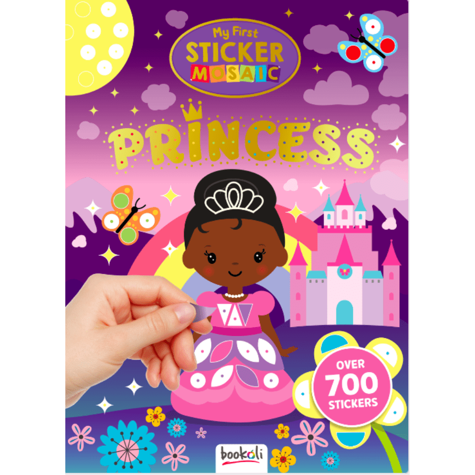 My 1St Sticker Mosaic Princess Over 700 Stickers
