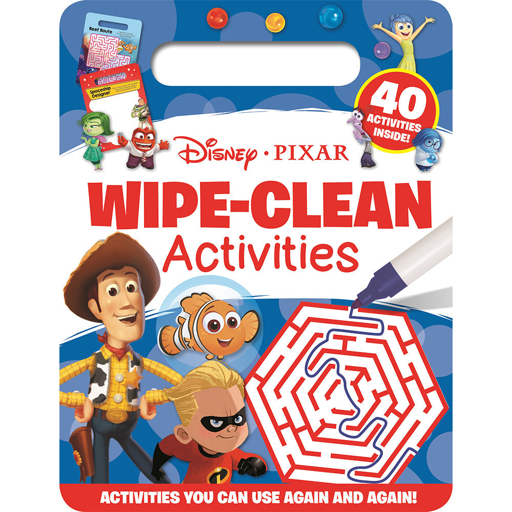 DISNEY Activity Book Wipe Clean: Disney Pixar