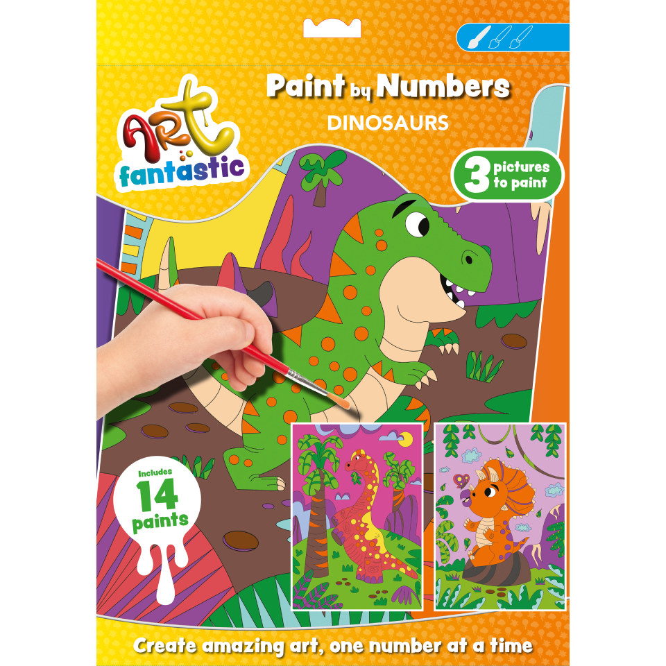 Paint By Numbers - Dinosaurs