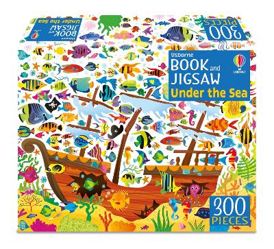 Book and Jigsaw Under the Sea - 300pcs