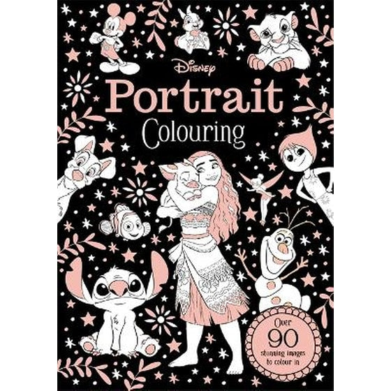 Disney: Portrait Colouring