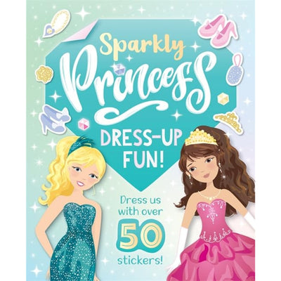 Sparkly Princess Sticker Dress Up Fun Activity Book