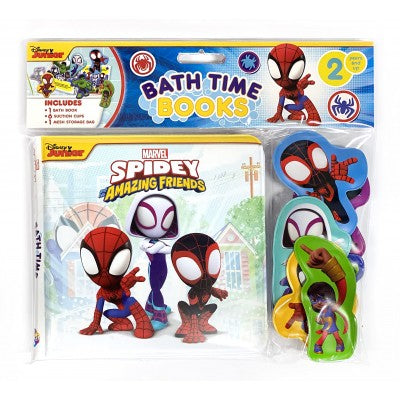 Marvel Spidey and his Amazing Friends Bath Time Books