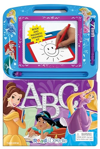 Disney Princess ABC Read & Doodle - Book and magnetic drawing kit