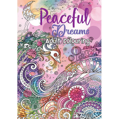 Adult Colouring Book - Peaceful Dreams