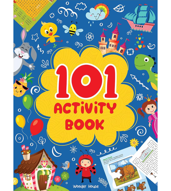 101 Activity Book Fun Activity Book For Children Logical Reasoning And Brain Puzzles