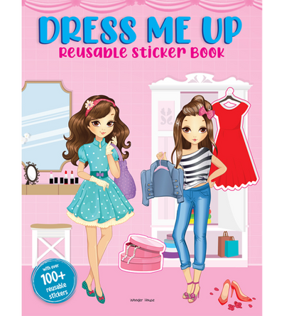 Dress Me Up Reusable Sticker Book For Children