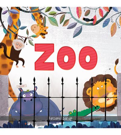 Zoo - Illustrated Book On Zoo Animals