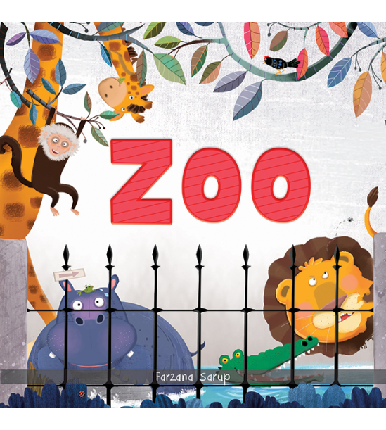 Zoo - Illustrated Book On Zoo Animals