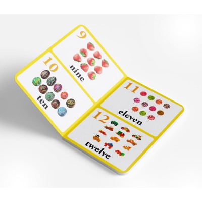 Numbers - Early Learning Board Book With Large Font