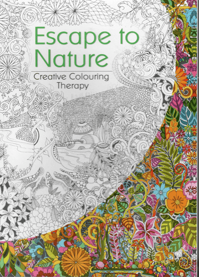 Professional Escape to Nature Aduit Coloring Book