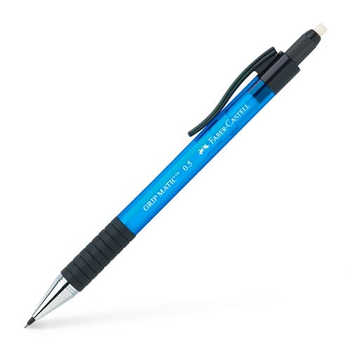 Grip Mechanical Pencil 0.7 Mm Blue - With Integrated Eraser