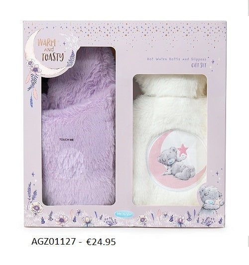 Me To You - Hot Water Bottle And Slippers Gift Set