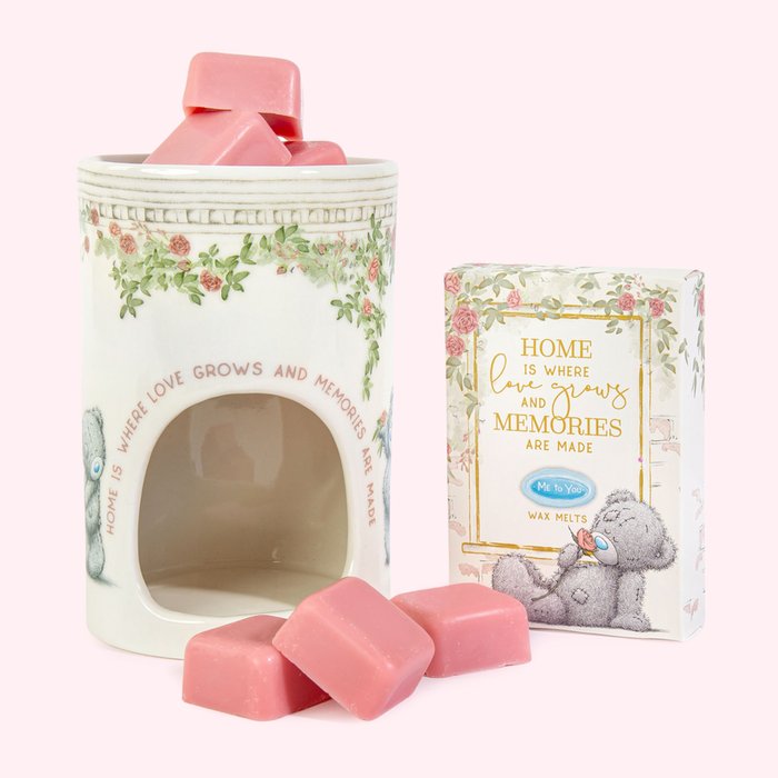 Wax burner & wax melts gift set
