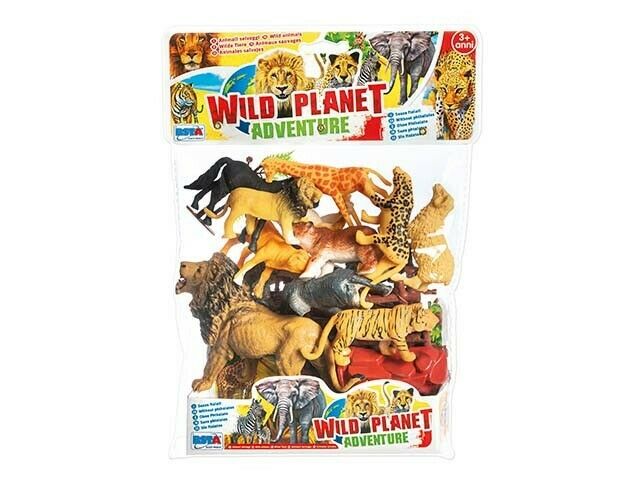 Wild Animals 19Pcs In Pack