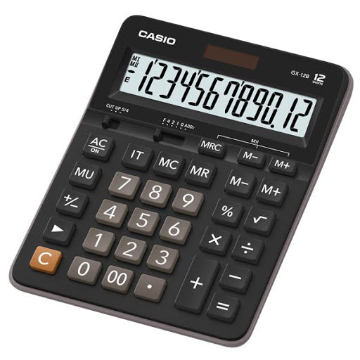 Casio Gx-12B 12 Digit Two Way Power