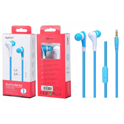 Earphones with microphone 1.2mtr