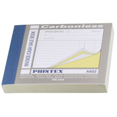 Printex Invoice\Cash Sale Duplicate Book A602