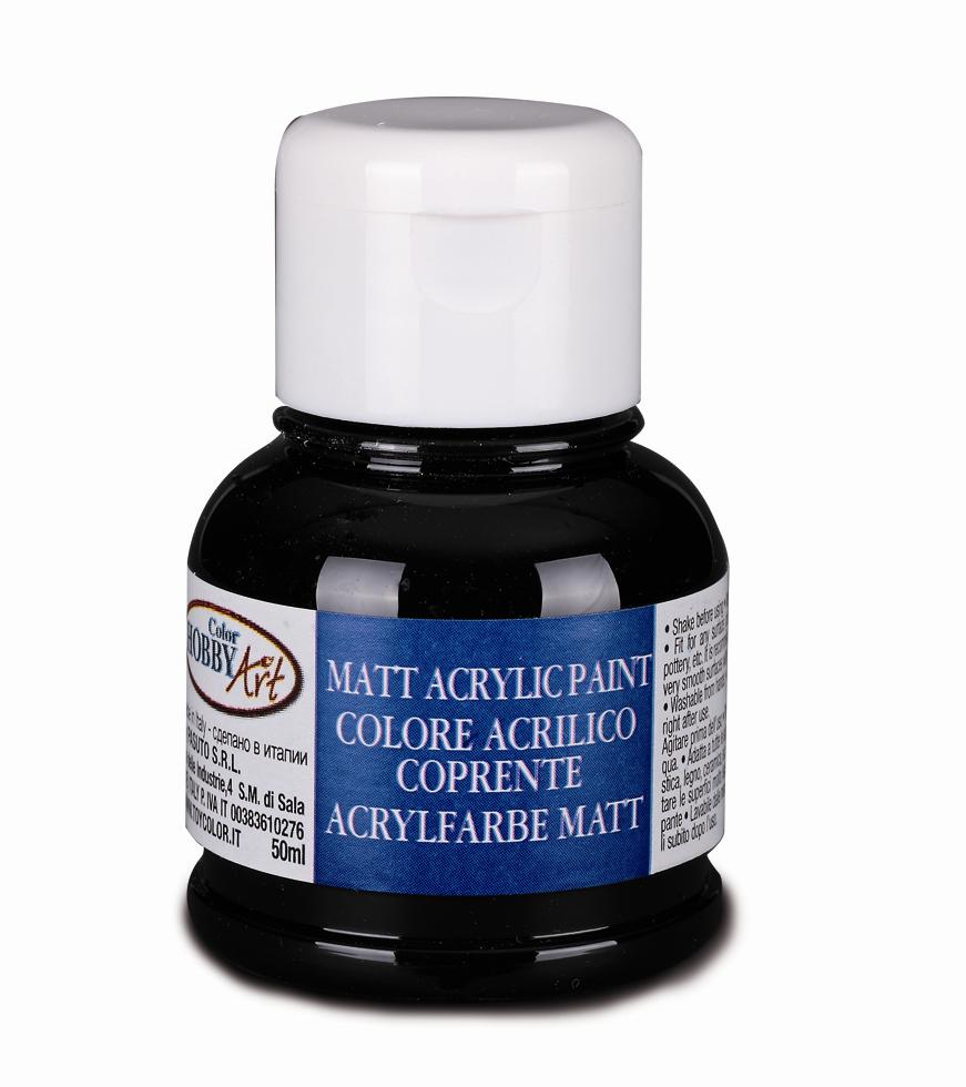 Acrylic Paint 50Ml - Black
