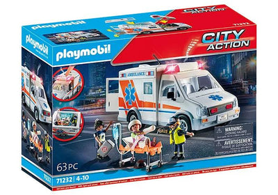 Playmobil Ambulance with Lights 71232