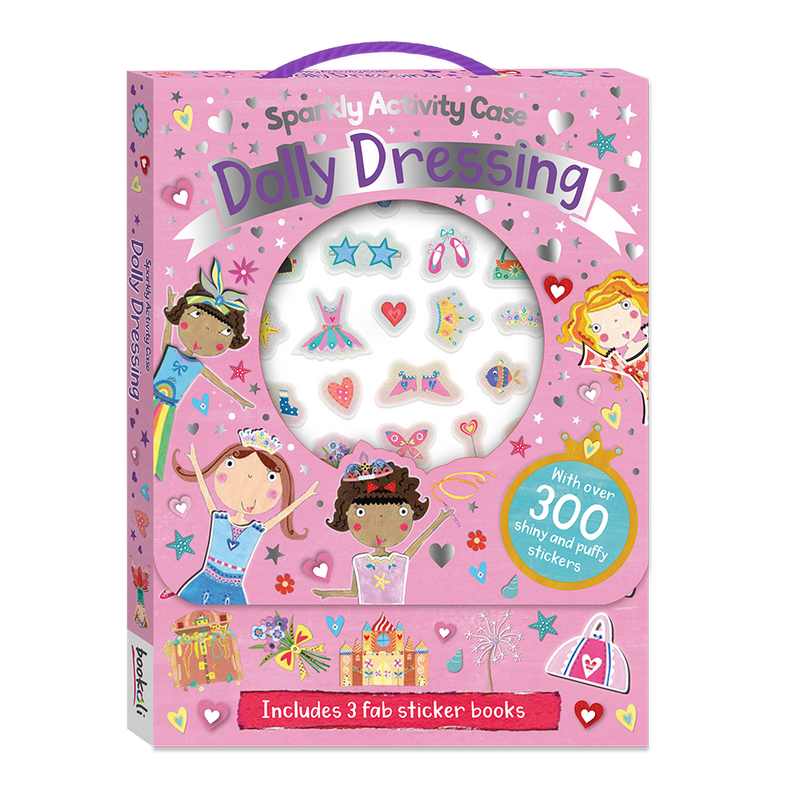 Sparkly Activity Case Dolly Dressing