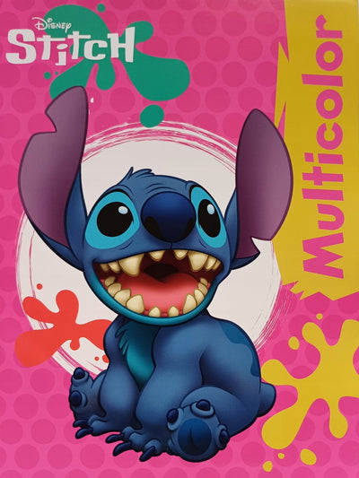 Disney Stitch A4 Colouring Book - Copy Colour