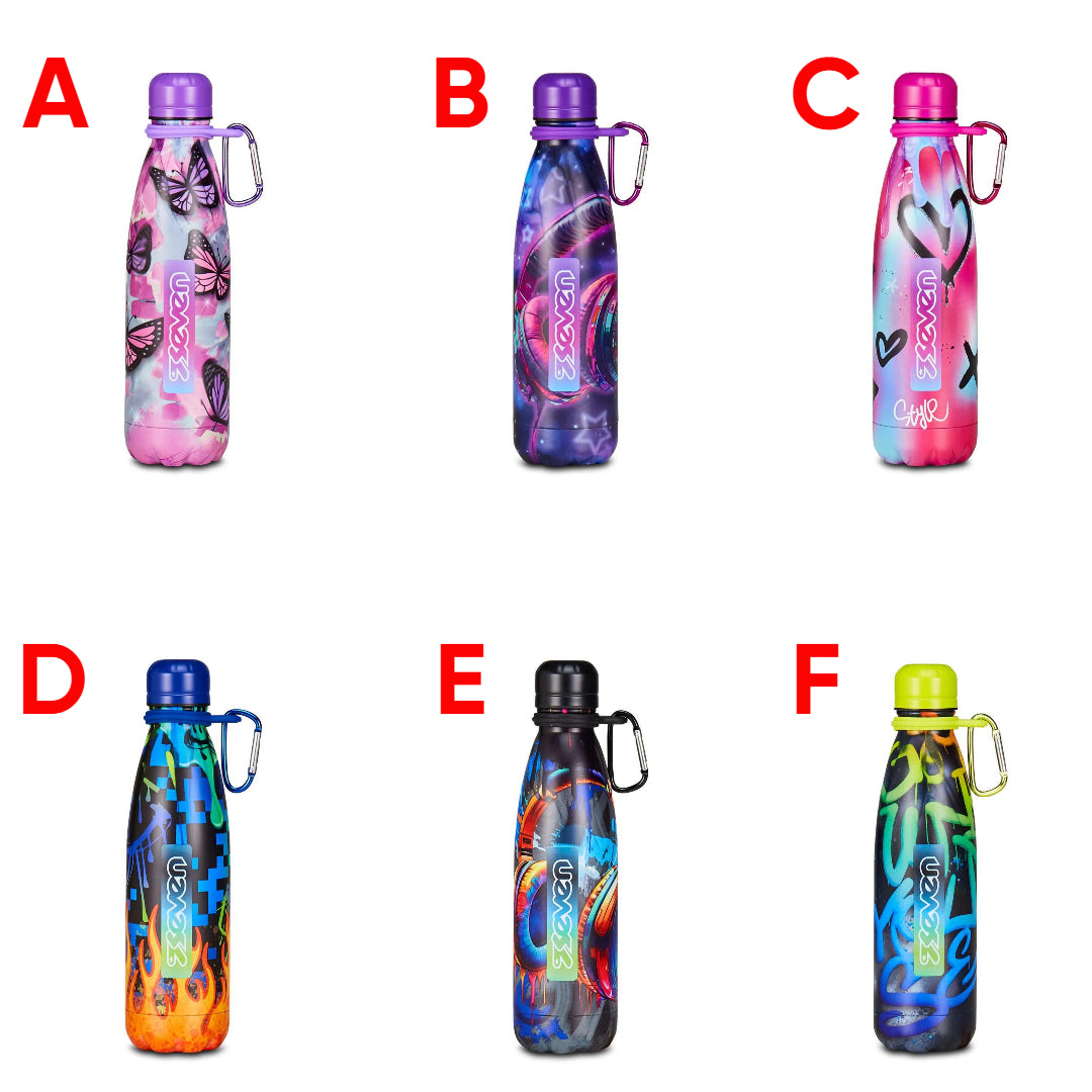 Seven - stainless steel bottle 500ML - 24hrs cold 12 hrs hot
