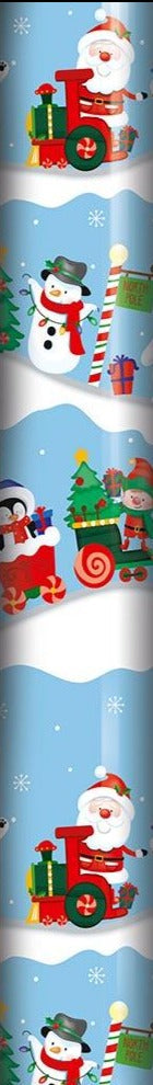 Christmas Wrapping Paper By Roll Of 5Mtrs