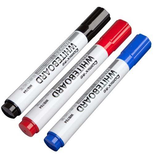 Whiteboard Marker Bullet Black Box X10