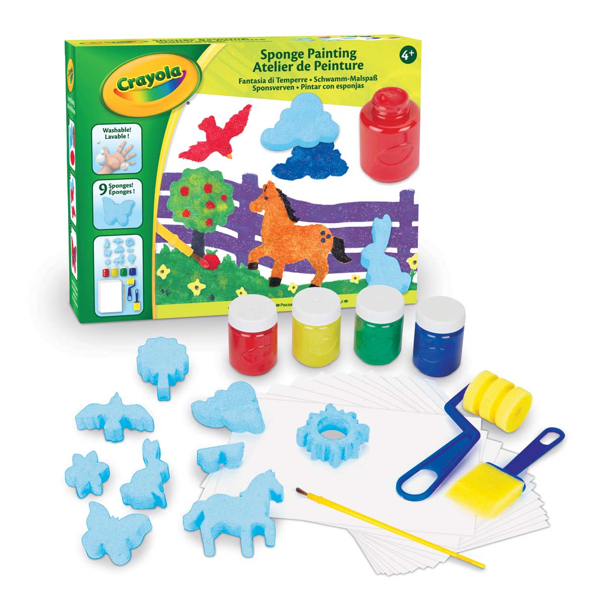 Crayola - Craft Set Painting With Sponge