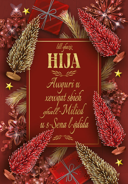 Awguri U Xewqat Sbieħ Għall-Milied U S-Sena l-Ġdida