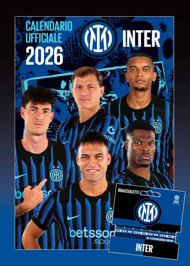 Calendario Ufficiale Inter 2026 - + Braccialetti